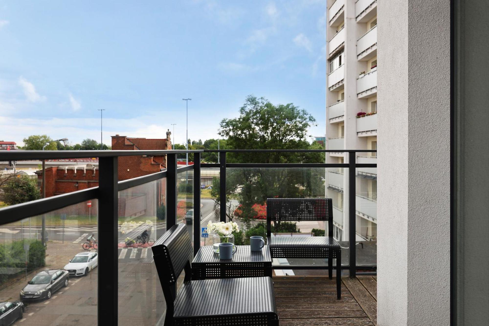 Blue Raven Downtown Apartments Gdańsk Buitenkant foto